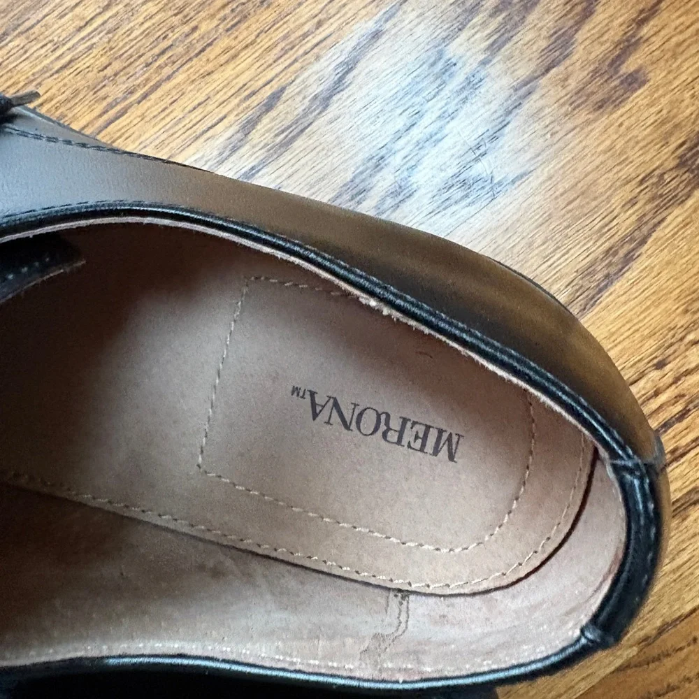 Merona Classic Black Men's Dress Shoes